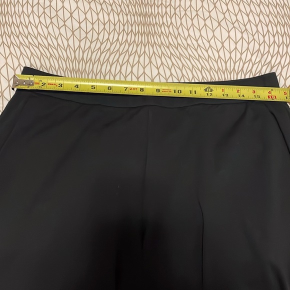 Black Eileen Fisher Organic Cotton Ponte Wide-Leg Pant, Medium (24” inseam) - Picture 5 of 8